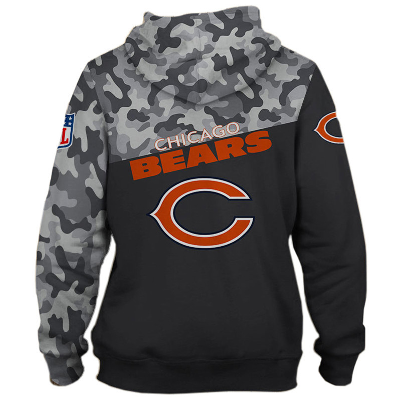 bears military hoodie