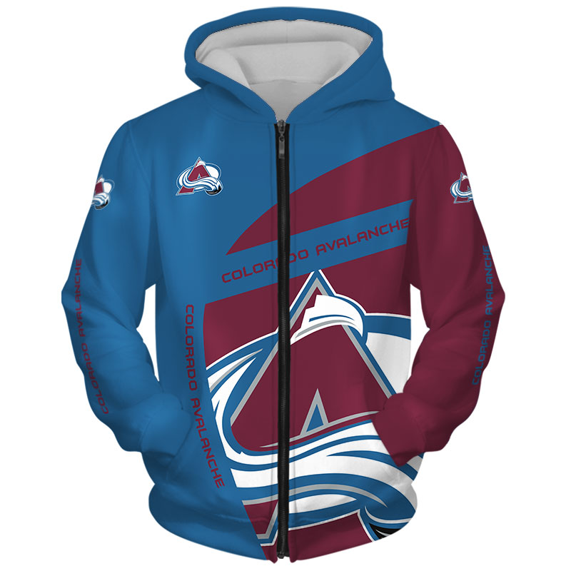Colorado Avalanche hoodie 3D With 
