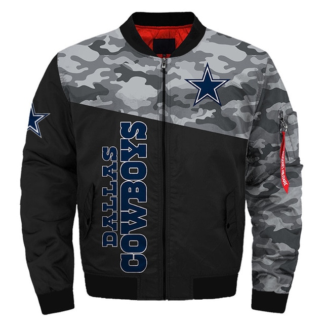 Dallas Cowboys bomber jacket winter coat gift for men -Jack sport shop