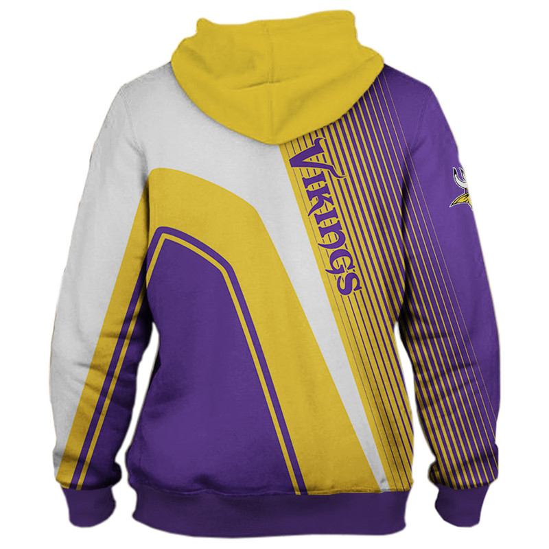 Minnesota Vikings 3D Zip Hoodie cheap Sweatshirt Pullover NFL -Jack ...