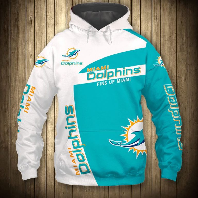 Miami Dolphins hoodie 3D cheap Sweatshirt Pullover gift for fans -Jack ...