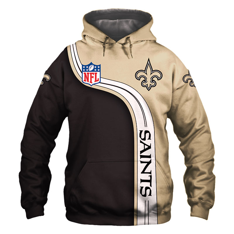 New Orleans Saints Hoodie 3D cute Sweatshirt Pullover gift for fans ...