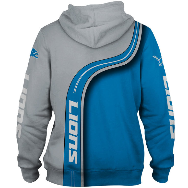 Detroit Lions Hoodie 3D cute Sweatshirt Pullover gift for fans -Jack ...