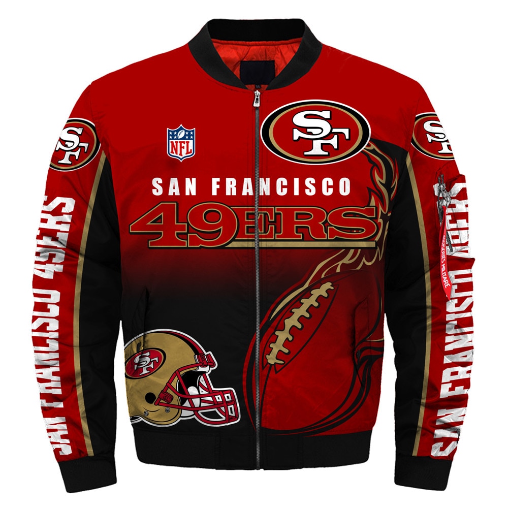 San Francisco 49ers bomber jacket