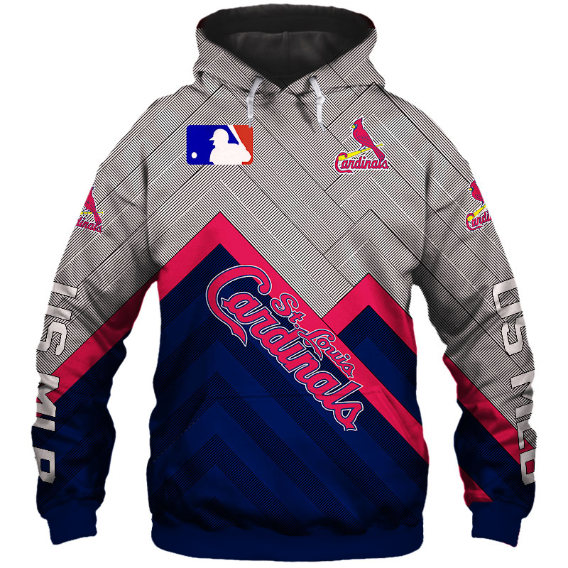 St. Louis Cardinals Hoodie 3D cheap baseball Sweatshirt for fans -Jack ...
