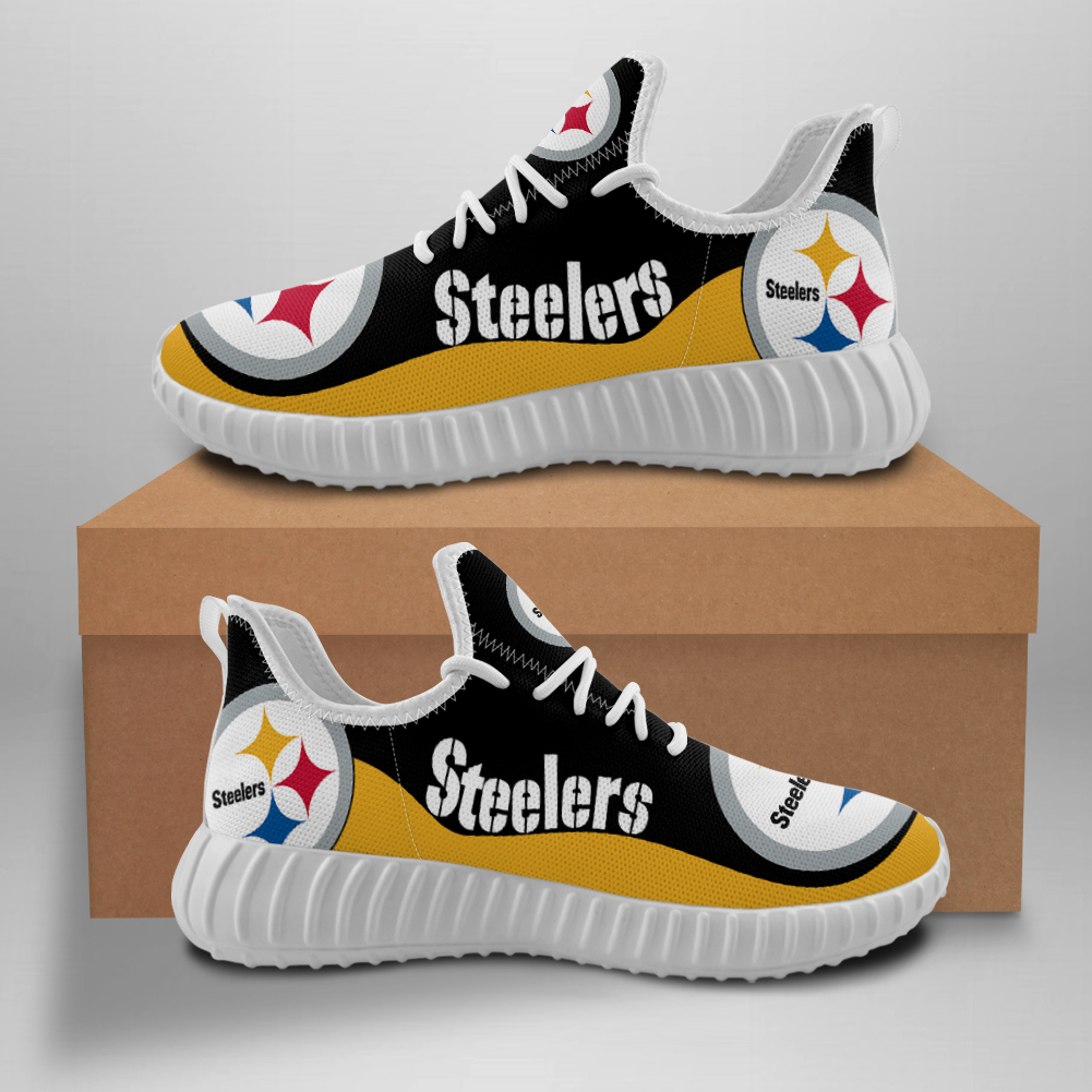 Pittsburgh Steelers shoes Customize Sneakers Style #1 Yeezy Shoes for ...