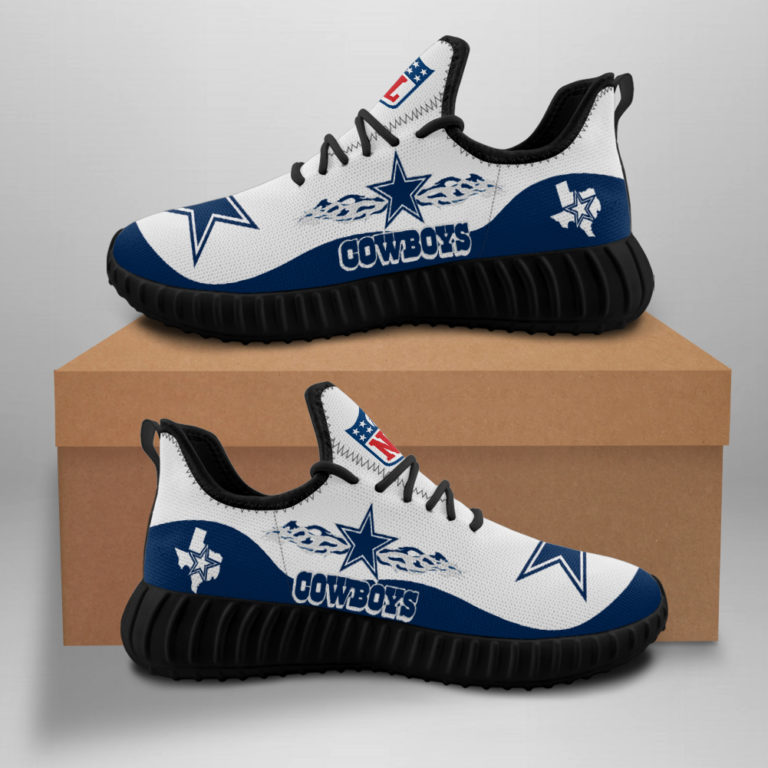Dallas Cowboys Shoes Shoes Customize Sneakers style #1 Yeezy Shoes for ...