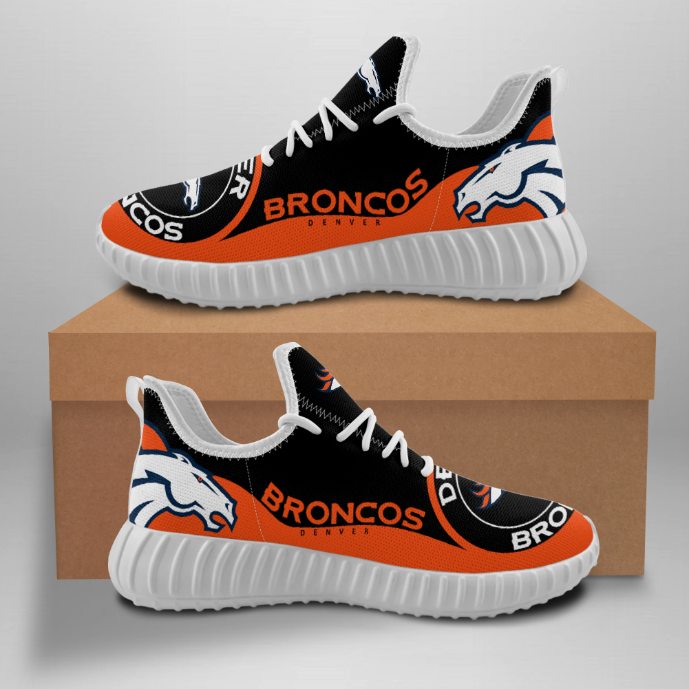 Denver Broncos Shoes Customize Sneakers Yeezy Shoes for