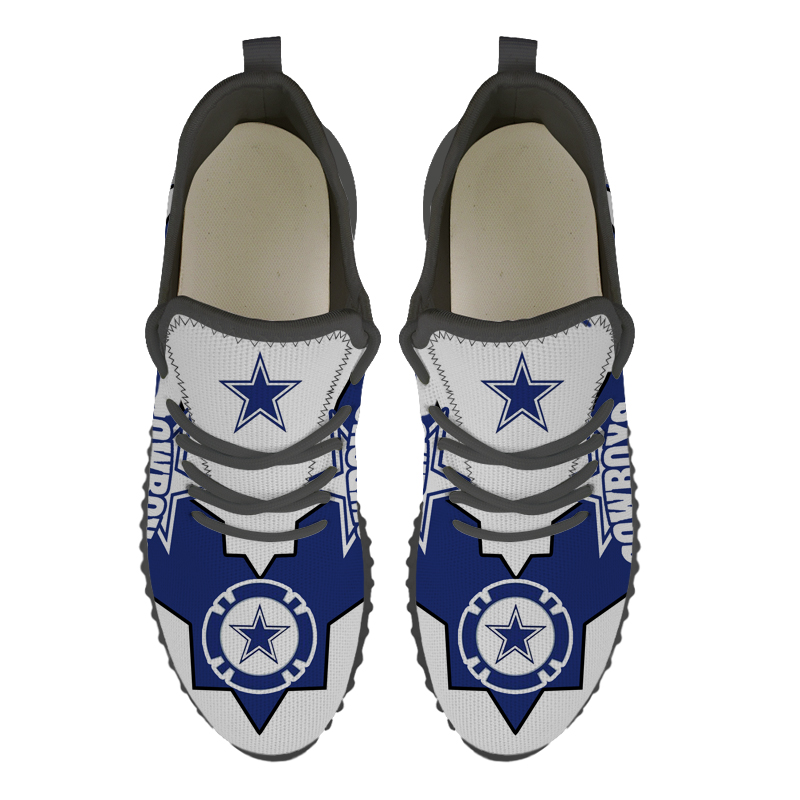 Dallas Cowboys Shoes Customize Sneakers style #2 Yeezy Shoes for women ...