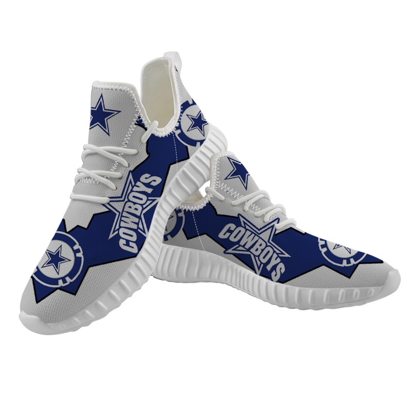 Dallas Cowboys Shoes Customize Sneakers style #2 Yeezy Shoes for women ...
