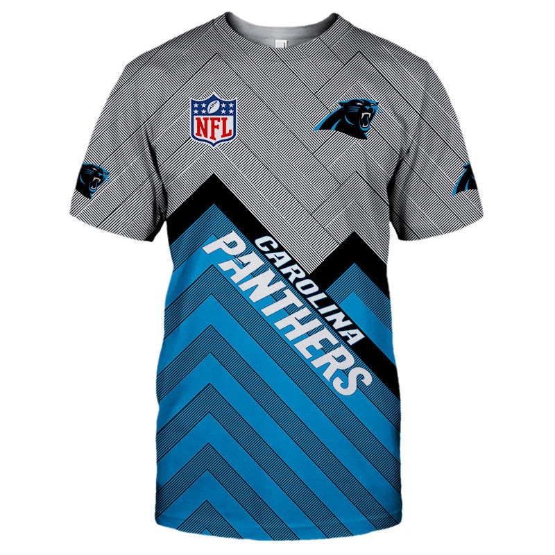 Carolina Panthers T-shirt Short Sleeve custom cheap gift for fans -Jack ...