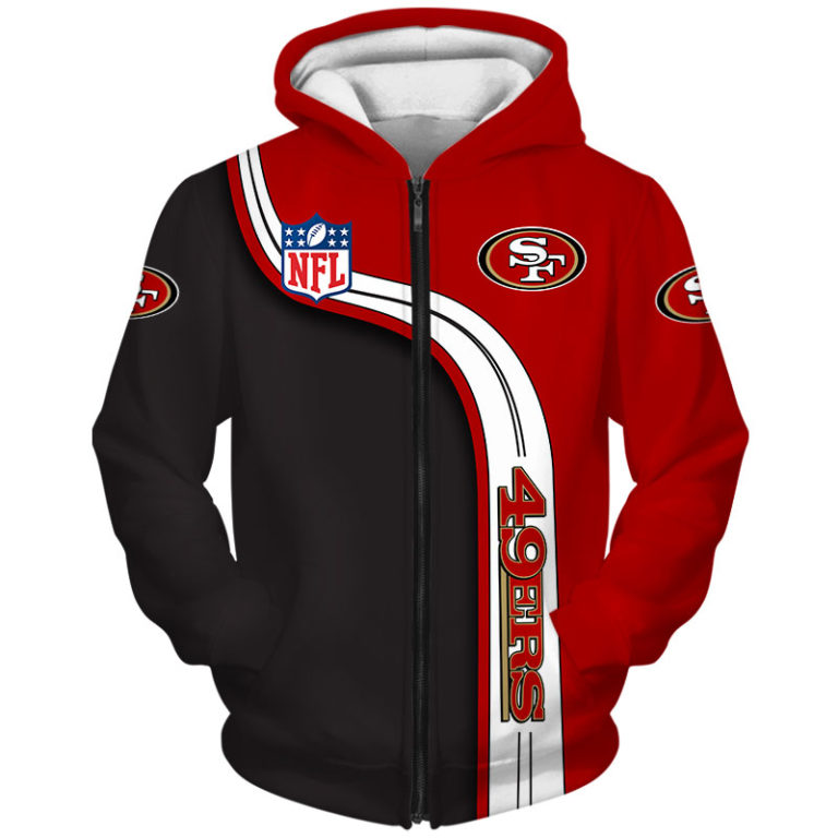 San Francisco 49ers Hoodie 3D cute Sweatshirt Pullover gift for fans ...