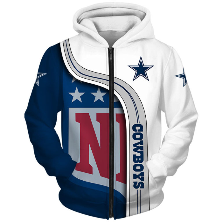 Dallas Cowboys 3D Hoodie Pullover Sweatshirt NFL for fans -Jack sport shop