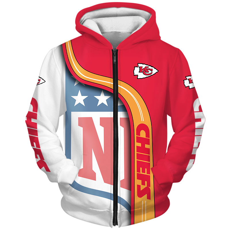 Kansas City Chiefs 3D Hoodie Pullover Sweatshirt NFL for fans -Jack ...
