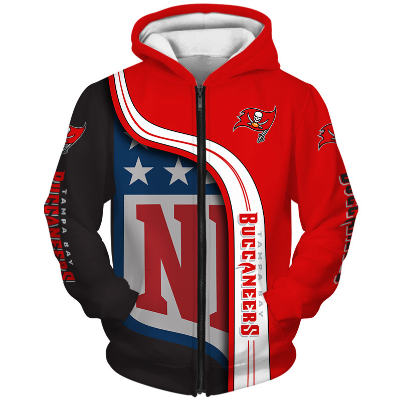 Tampa Bay Buccaneers Hoodie 3D Pullover Sweatshirt NFL for fans -Jack ...