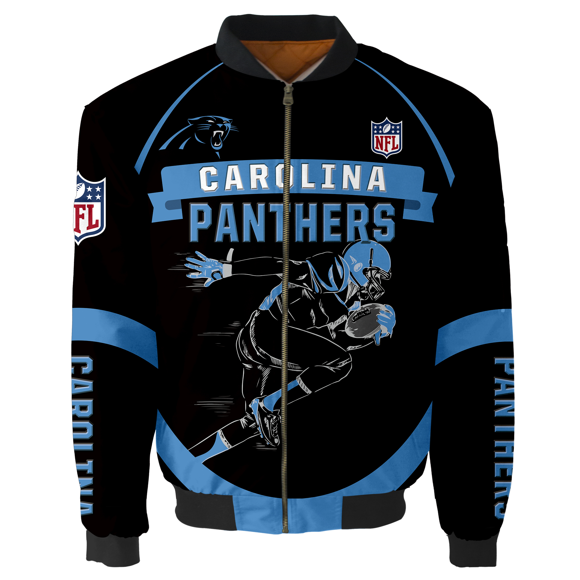 Carolina Panthers Bomber Jacket