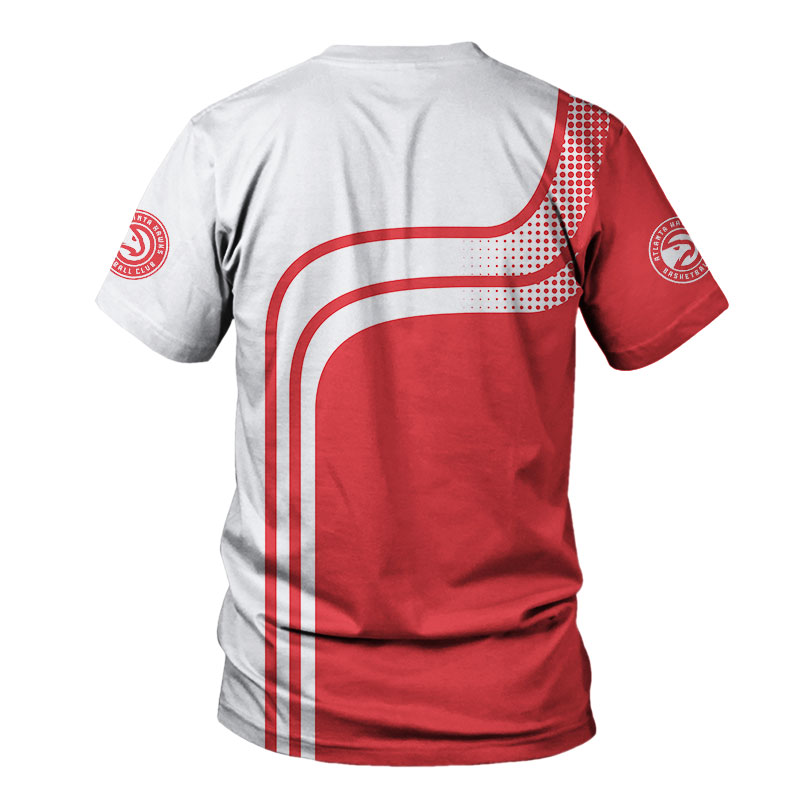 Atlanta Hawks T-shirt 3D Short Sleeve O Neck gift for fan -Jack sport shop