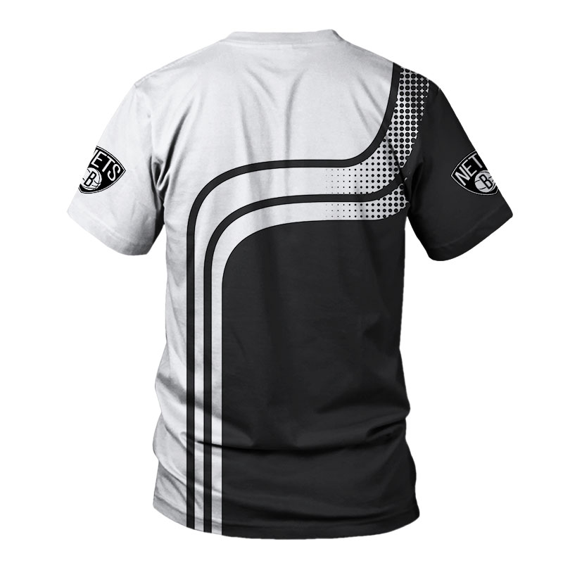 Brooklyn Nets T-shirt 3D Short Sleeve O Neck gift for fan -Jack sport shop