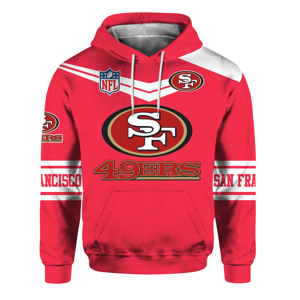 San Francisco 49ers hoodie cute long sleeve cheap Sweatshirt for men ...