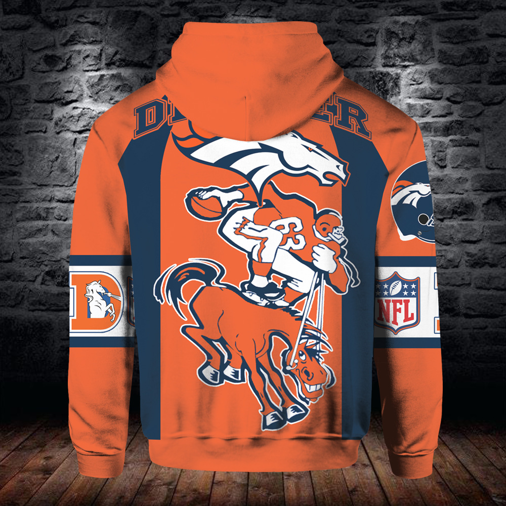 Denver Broncos hoodie cute long sleeve cheap Sweatshirt for men -Jack ...