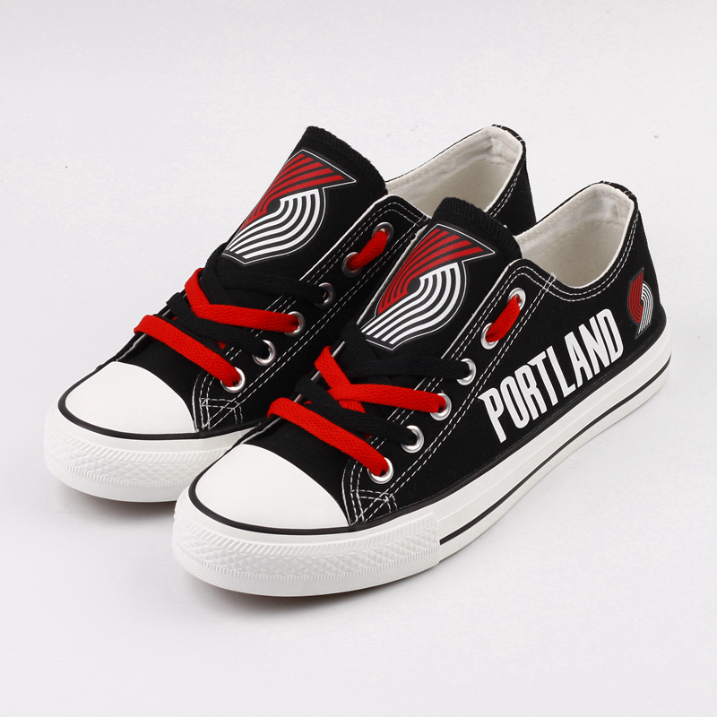 Portland Trail Blazers Fan Custom Unofficial Running Shoes Sneakers Tr –  Shoo Store