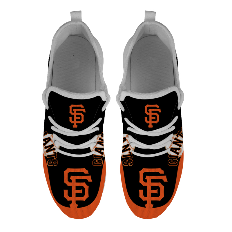 San Francisco Giants Customize Sneakers Style #1 Yeezy Shoes for women ...