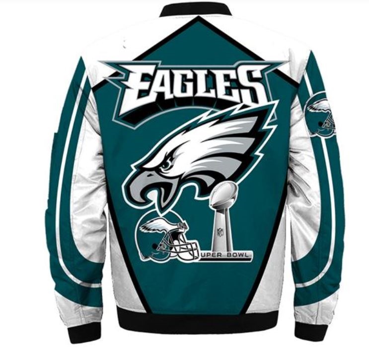 Philadelphia Eagles bomber Jacket Style #1 winter coat gift for men ...