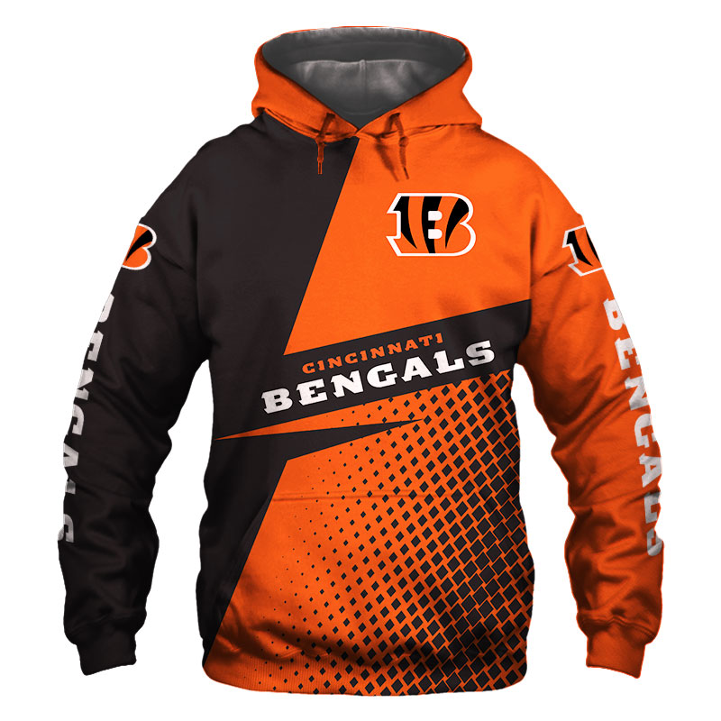 Cincinnati Bengals Hoodie longsleve Sweatshirt for fan -Jack sport shop