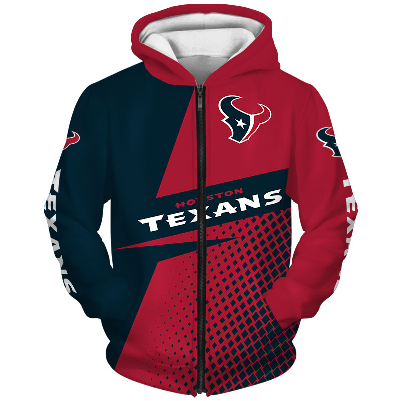 Houston Texans Hoodie longsleve Sweatshirt for fan -Jack sport shop