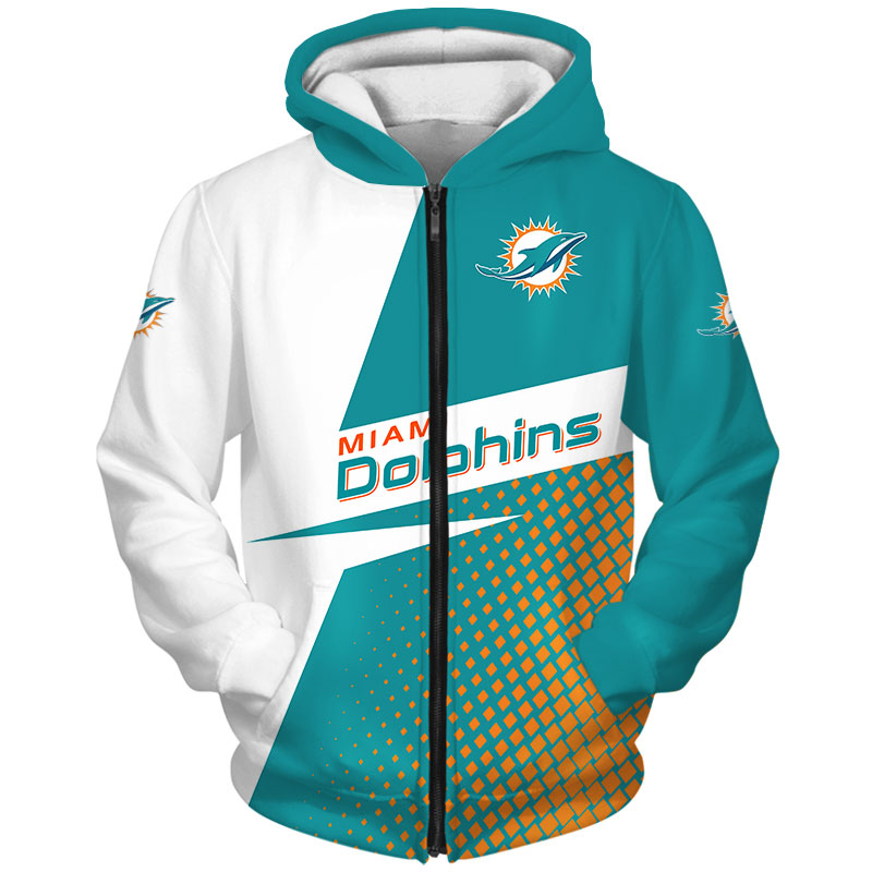 Miami Dolphins Hoodie long sleeve Sweatshirt for fan -Jack sport shop