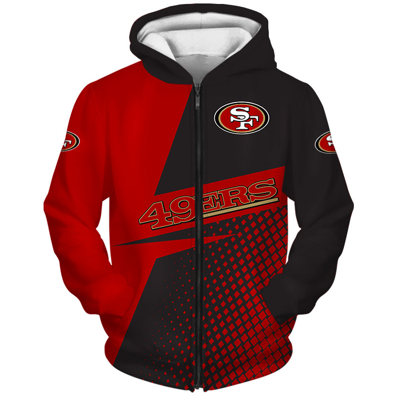 San Francisco 49ers Hoodie long sleeve Sweatshirt for fan -Jack sport shop