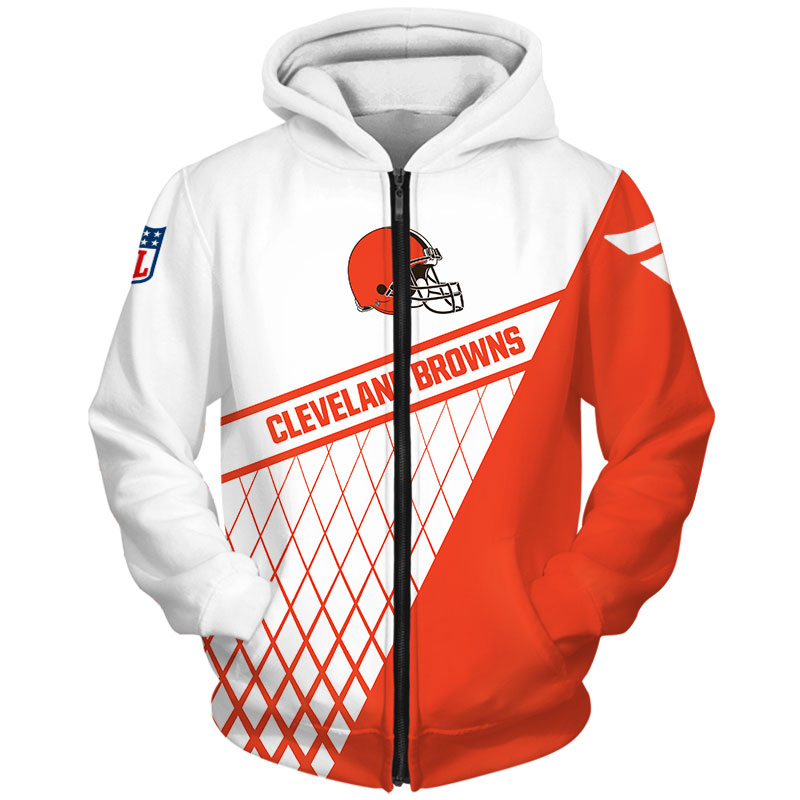 Cleveland Browns Zip Hoodie cheap Sweatshirt gift for fan -Jack sport shop