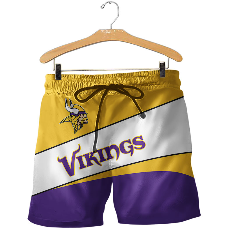 HOT Minnesota Vikings Beach Shorts1