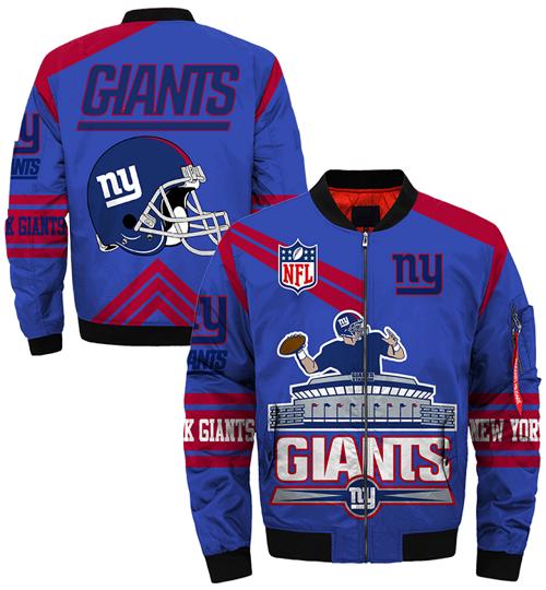 New York Giants Jacket Style #1 Winter Coat Gift