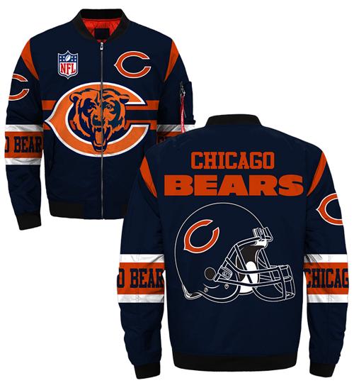 Chicago Bears Jacket Style #1 winter coat gift for men -Jack sport shop