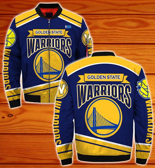 Golden State Warriors bomber Jacket Style #1 winter coat gift for men ...