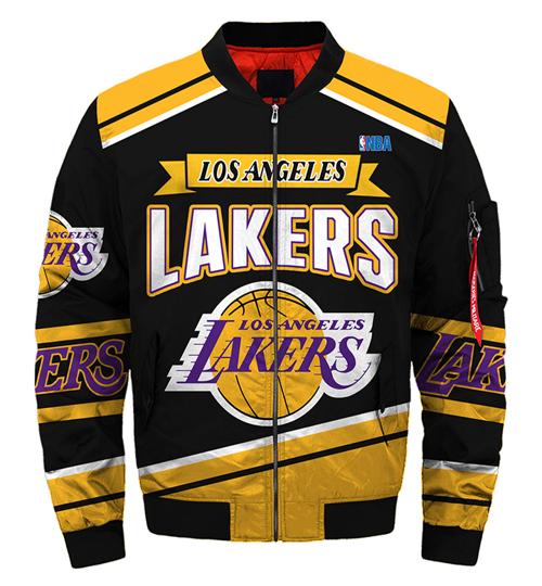 Los Angeles Lakers Jacket Style #1 Winter Coat Gift