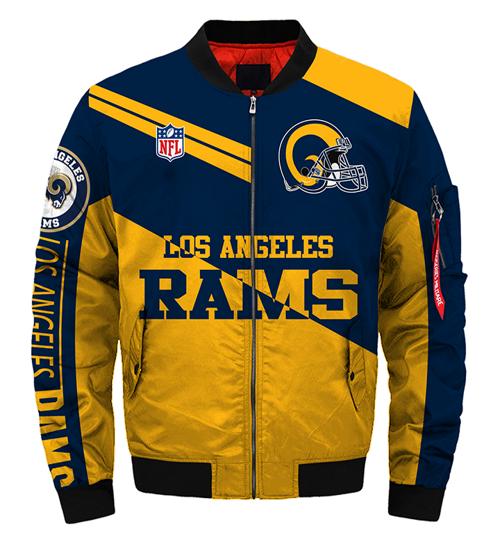 Los Angeles Rams bomber Jacket Style #1 winter coat gift for men -Jack ...
