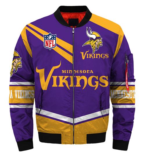 Minnesota Vikings Jacket Style #1 winter coat gift for men -Jack sport shop