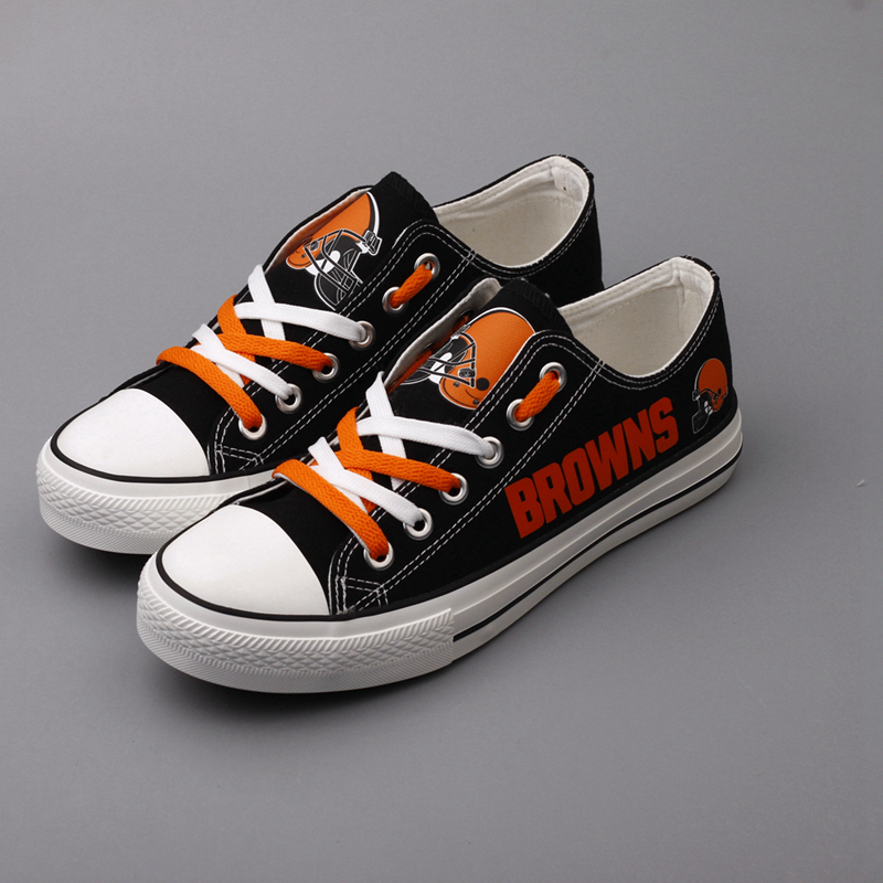 Cleveland Browns shoes helmets style logo Low Top Sport