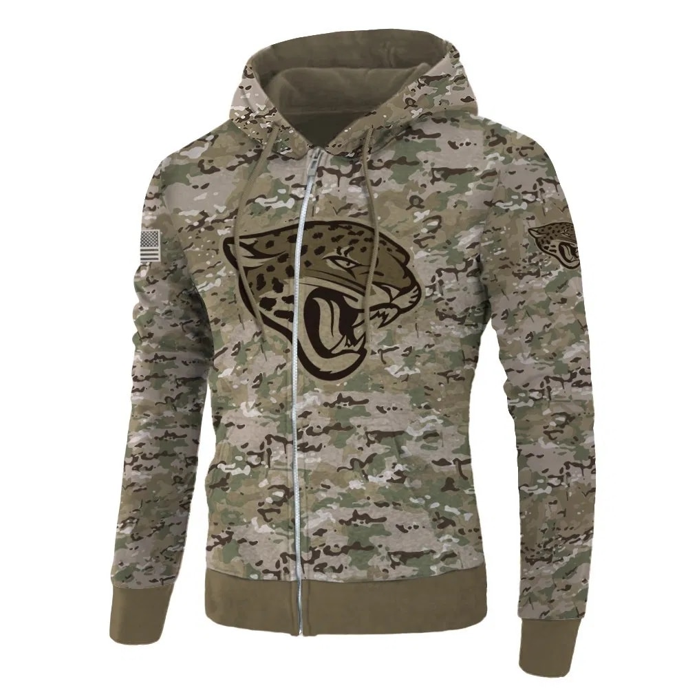 Jacksonville Jaguars Hoodie Army graphic Sweatshirt Pullover gift for ...