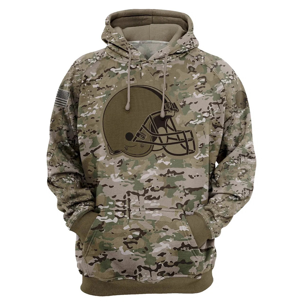Cleveland Browns Hoodie Army graphic Sweatshirt Pullover gift for fans ...