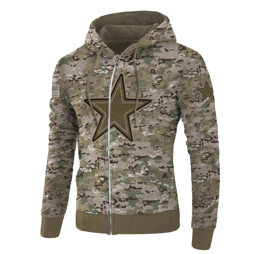Dallas Cowboys Hoodie Army graphic Sweatshirt Pullover gift for fans ...