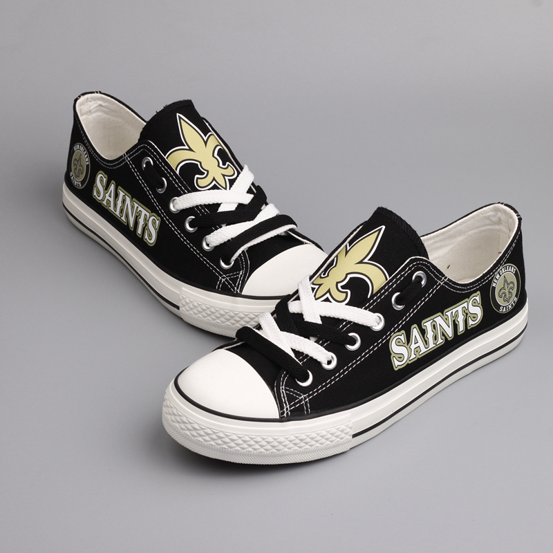 New Orleans Saints shoes style #1 logo Low Top Sport Sneakers -Jack ...