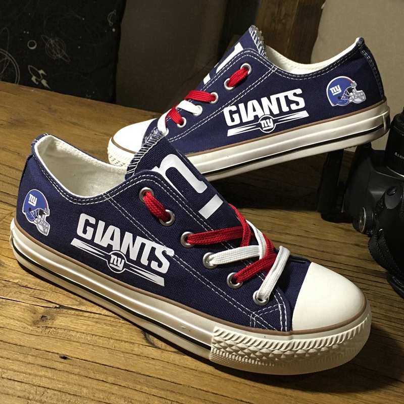 New York Giants shoes style #1 logo Low Top Sport Sneakers -Jack sport shop