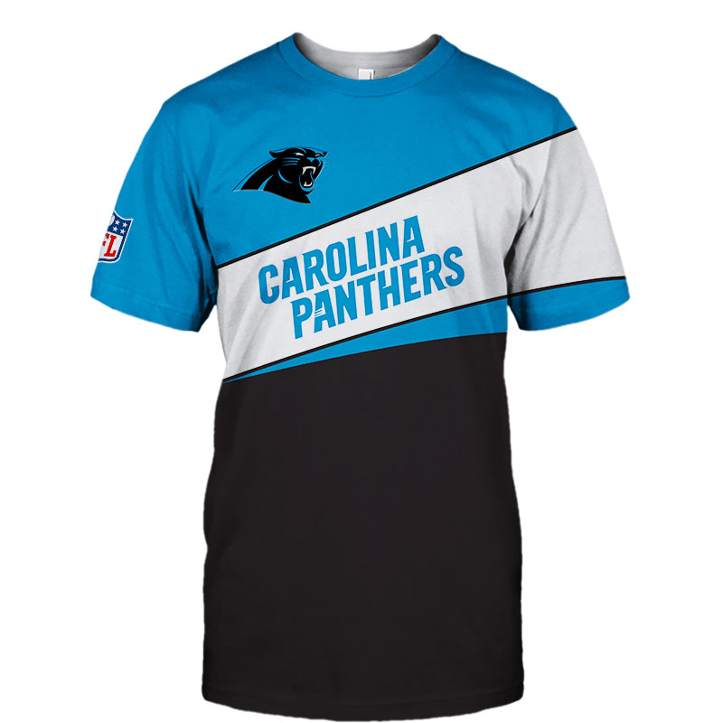 Carolina Panthers T-shirt 3D new style Short Sleeve gift for fan -Jack ...