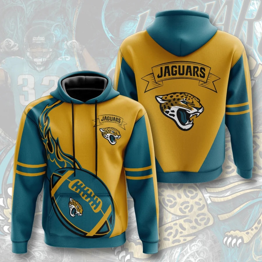 Jacksonville Jaguars Hoodie Flame Balls graphic gift for fans -Jack ...