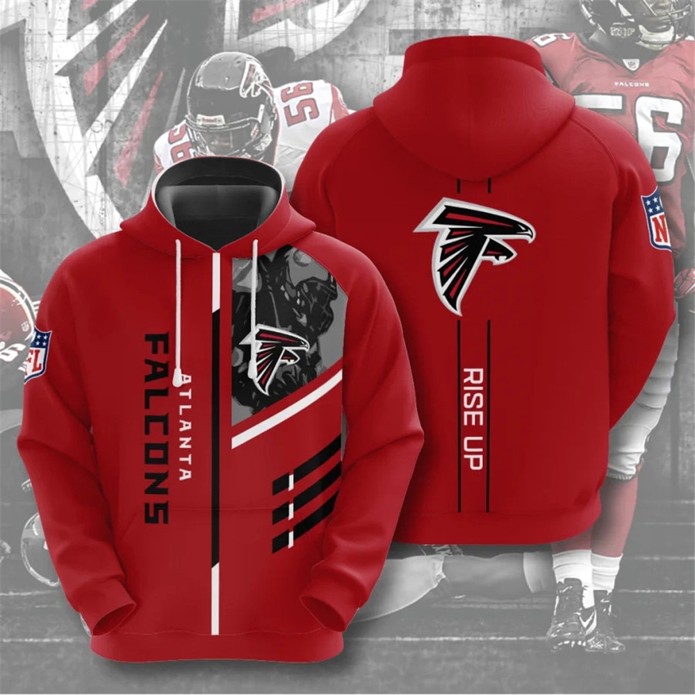 Atlanta Falcons Hoodies 3 lines graphic gift for fans -Jack sport shop