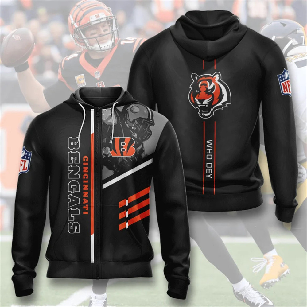 Cincinnati Bengals Hoodies 3 lines graphic gift for fans -Jack sport shop