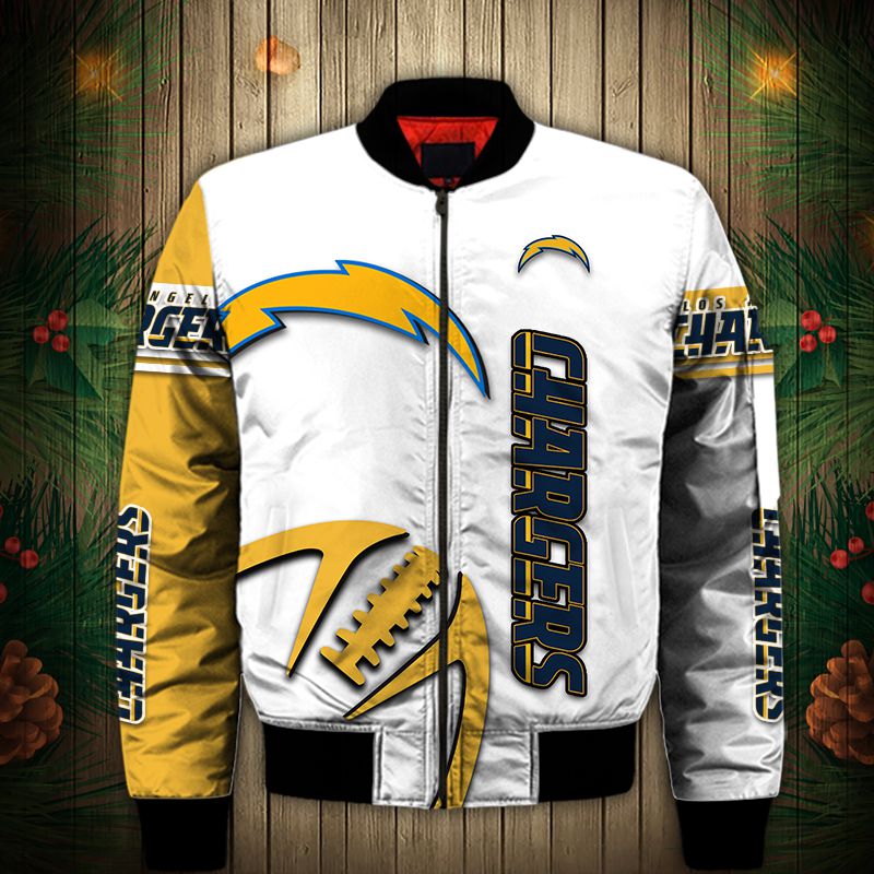 Los Angeles Chargers Bomber Jacket Graphic balls gift for fans -Jack ...
